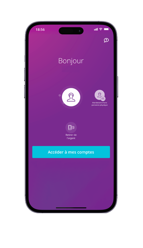 banque présente sur mobile