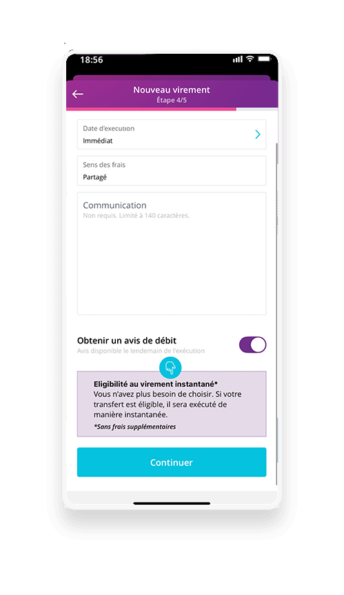 virement mobile
