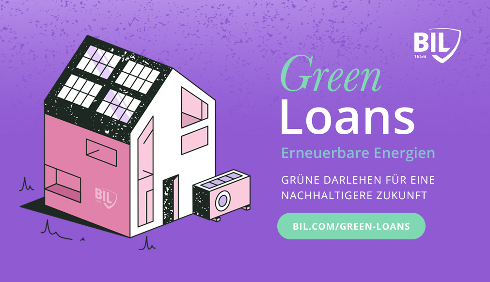 BIL Green Loans Grüne Darlehen für eine nachhaltigere Zukunft