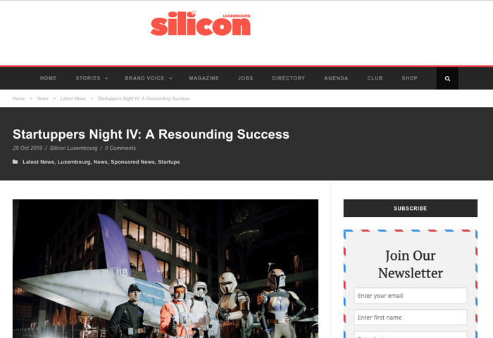 Cover Silicon Luxembourg - Startuppers Night IV: A Resounding Success